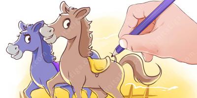 漫画の馬映画