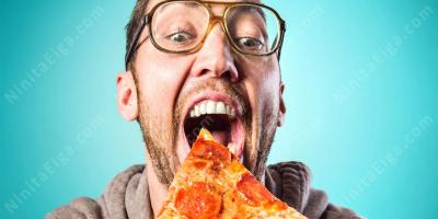 ピザを食べる映画