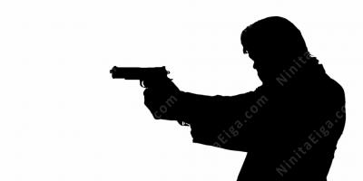 銃で殺された映画