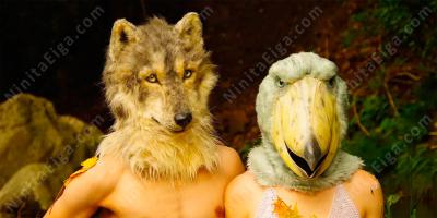 動物のマスク映画